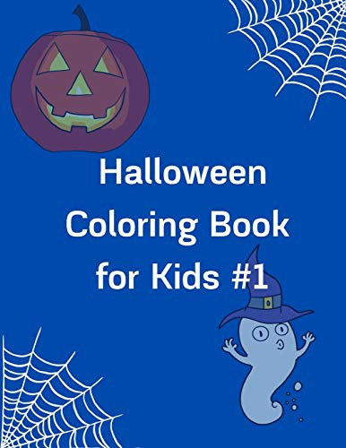 Halloween Coloring Book for Kids #1 (Vol I)