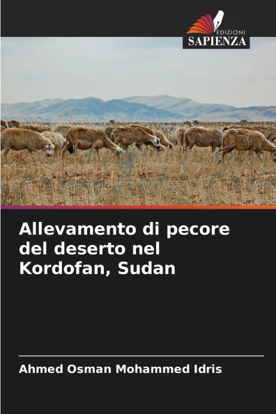 Allevamento di pecore del deserto nel Kordofan, Sudan