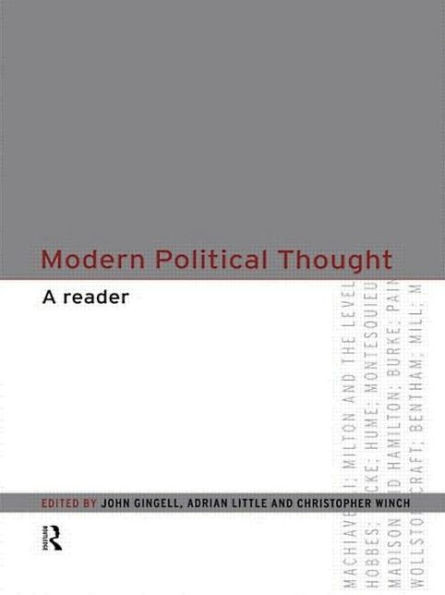 Modern Political Thought: A Reader