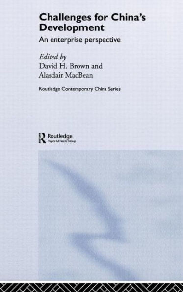 Challenges for China's Development: An Enterprise Perspective