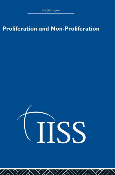 Proliferation and Non-Proliferation