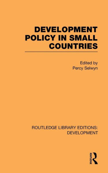 Development Policy in Small Countries