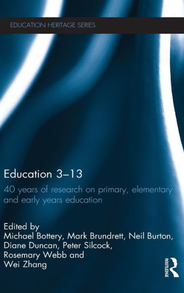 Education 3-13: 40 Years of Research on Primary, Elementary and Early Years Education