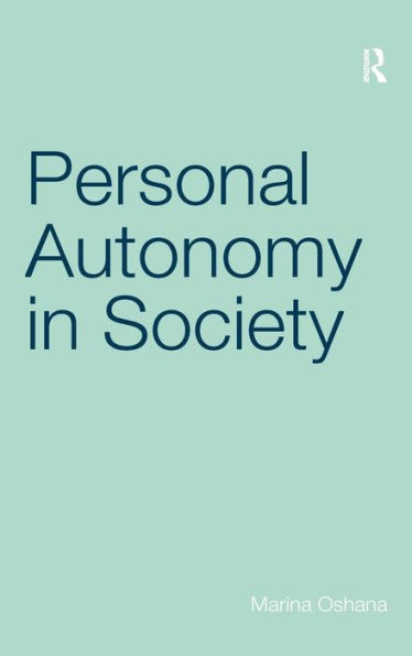 Personal Autonomy in Society