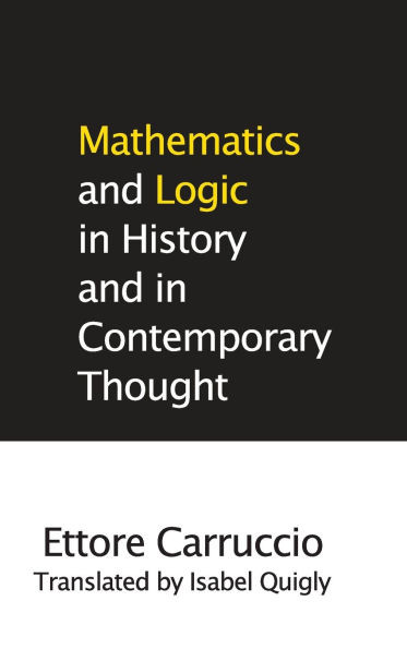 Mathematics and Logic in History and in Contemporary Thought