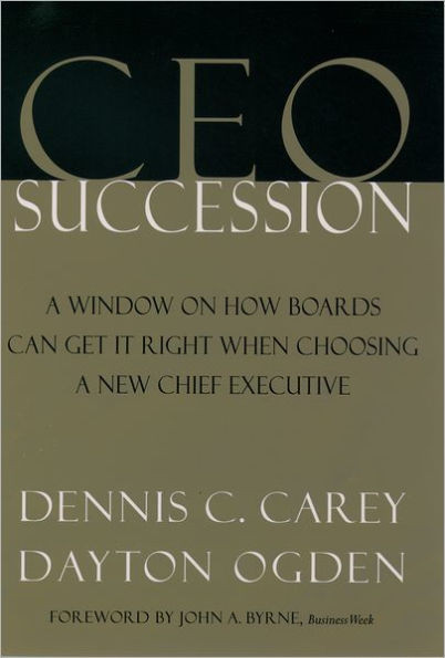 CEO Succession