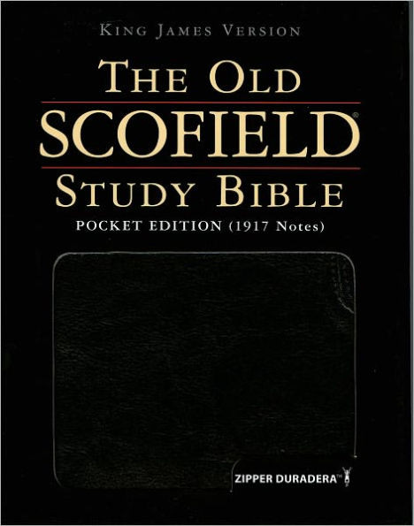 Old Scofield Study Bible-KJV-Pocket
