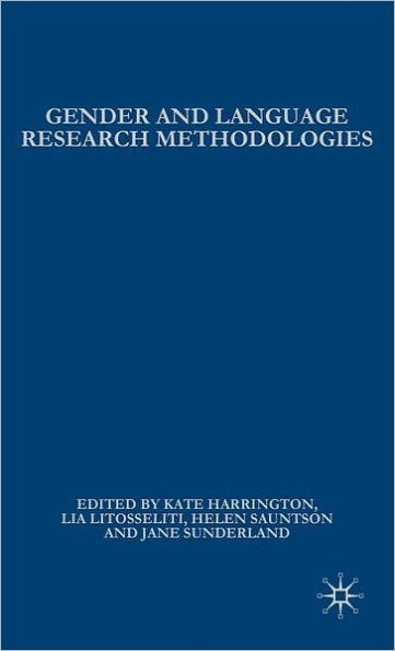 Gender and Language Research Methodologies