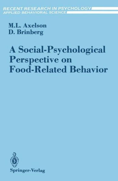 A Social-Psychological Perspective on Food-Related Behavior