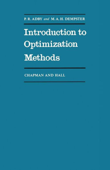 Introduction to Optimization Methods
