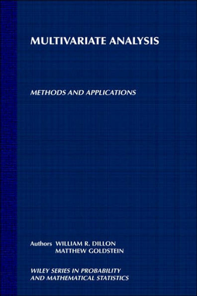 Multivariate Analysis: Methods and Applications