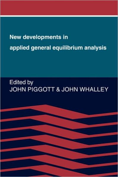 New Developments in Applied General Equilibrium Analysis