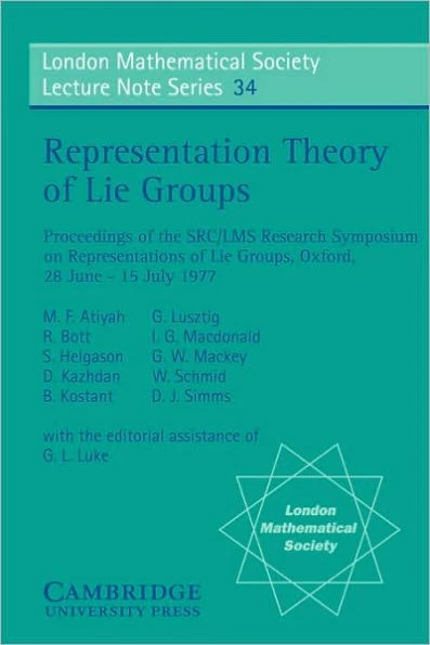Representation Theory of Lie Groups