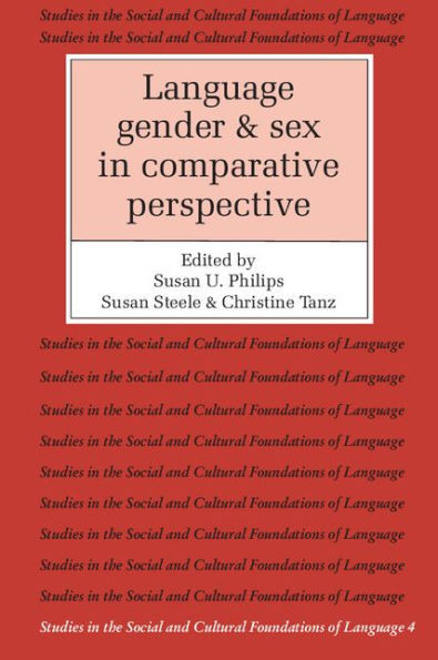 Language, Gender, and Sex in Comparative Perspective