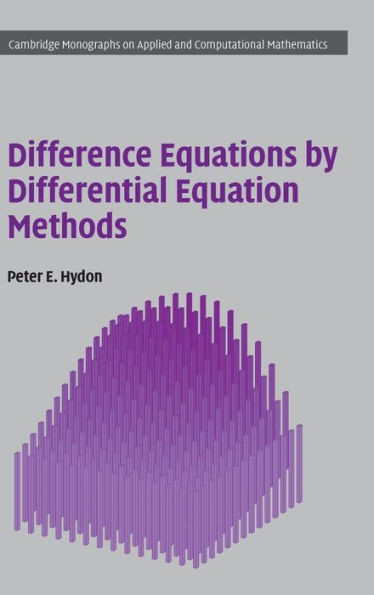 Difference Equations by Differential Equation Methods