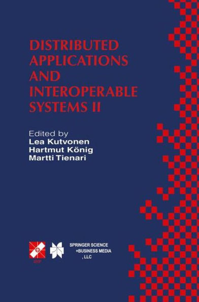Distributed Applications and Interoperable Systems II: Ifip Tc6 Wg6.1 Second International Working Conference on Distributed Applications and Interope