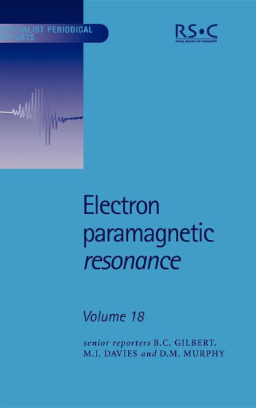 Electron Paramagnetic Resonance: Volume 18