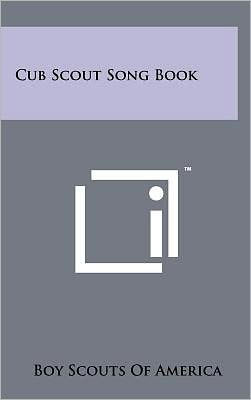 Cub Scout Song Book