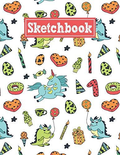 Sketchbook: 8.5 x 11 Notebook for Creative Drawing and Sketching Activities with Children's Holiday Themed Cover Design - 9781659875171