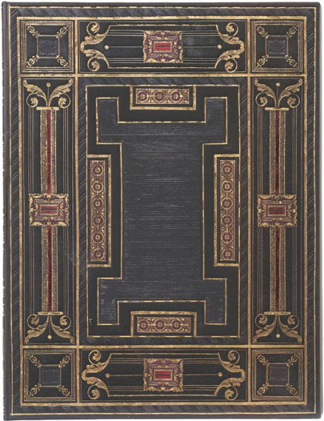 Onyx Ultra Lined Hardcover Journal, 144pg, 120gsm by Paperblanks (Asterales)