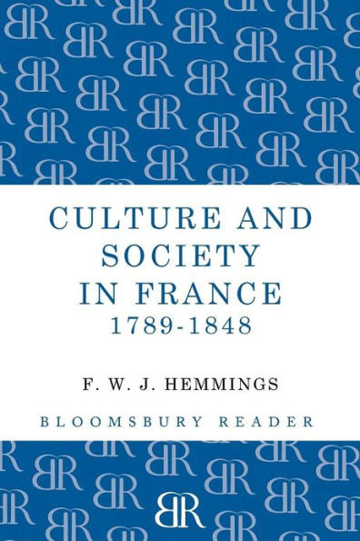 Culture and Society in France 1789-1848