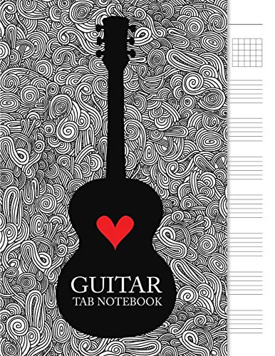 Guitar Tab Notebook: 6 String Guitar Chord and Tablature Staff Music Paper for Guitar Players, Musicians, Teachers and Students (8.5"x11" - 110 Pages) (Guitar Manuscript Books) - 9781658925228