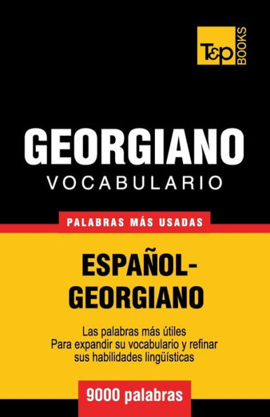 Vocabulario espaÃ±ol-georgiano - 9000 palabras mÃ¡s usadas