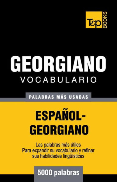 Vocabulario espaÃ±ol-georgiano - 5000 palabras mÃ¡s usadas