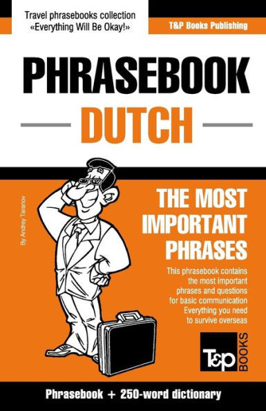 English-Dutch phrasebook and 250-word mini dictionary