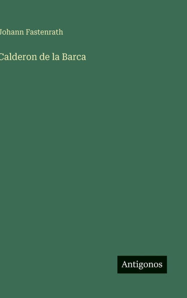 Calderon de la Barca