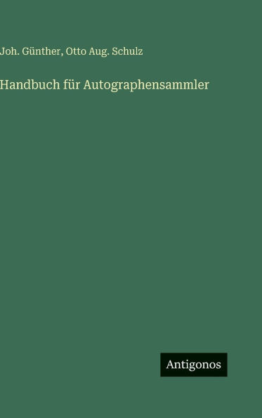 Handbuch fÃ¼r Autographensammler