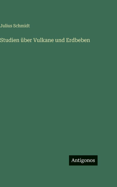 Studien über Vulkane und Erdbeben