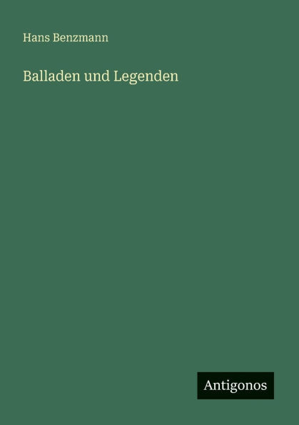 Balladen und Legenden