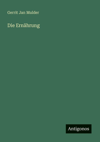 Die Ernährung