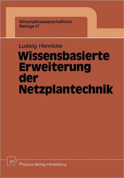 Wissensbasierte Erweiterung Der Netzplantechnik