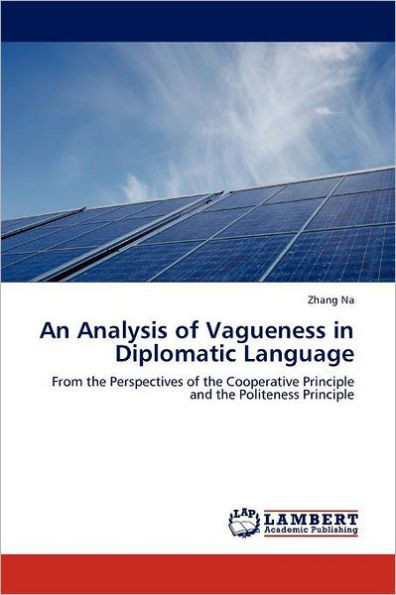 An Analysis of Vagueness in Diplomatic Language
