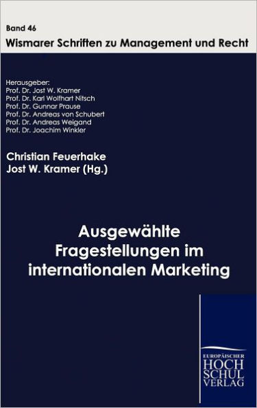 AusgewÃ¤hlte Fragestellungen im internationalen Marketing