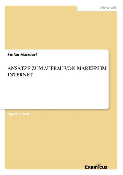 AnsÃ¤tze Zum Aufbau Von Marken Im Internet