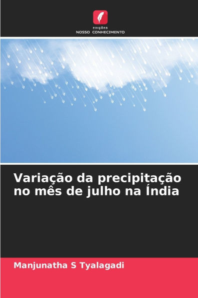 VariaÃ§Ã£o da precipitaÃ§Ã£o no mÃªs de julho na Ãndia