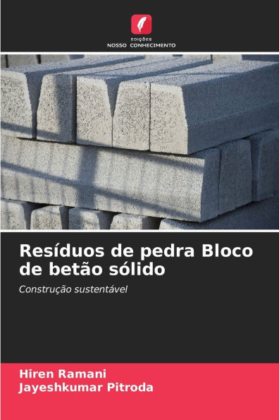 ResÃ­duos de pedra Bloco de betÃ£o sÃ³lido