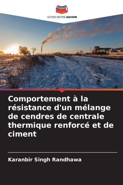 Comportement à la résistance d'un mélange de cendres de centrale thermique renforcé et de ciment