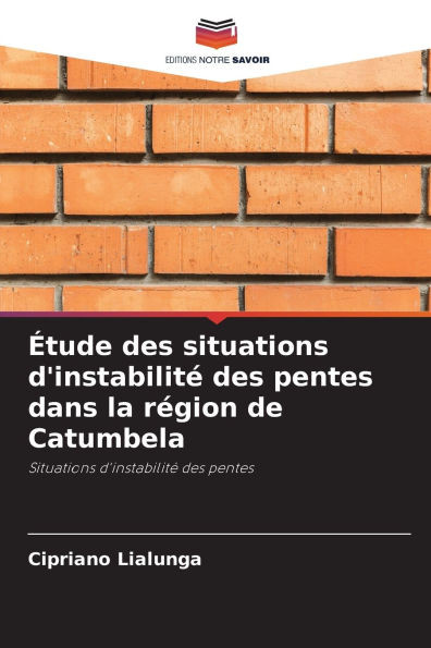 Ã‰tude des situations d'instabilitÃ© des pentes dans la rÃ©gion de Catumbela