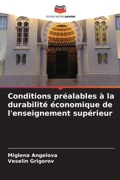 Conditions prÃ©alables Ã  la durabilitÃ© Ã©conomique de l'enseignement supÃ©rieur