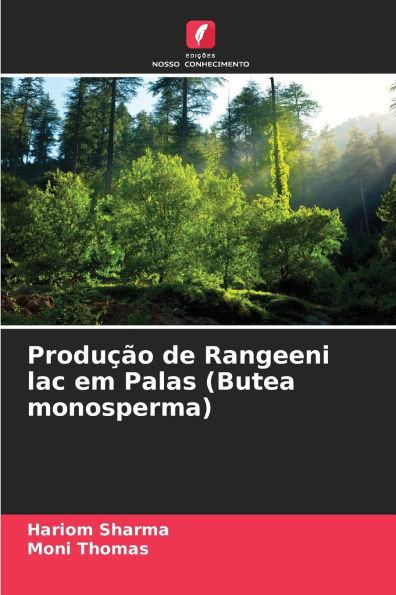 Produção de Rangeeni lac em Palas (Butea monosperma)