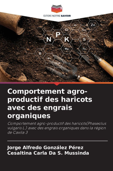Comportement agro-productif des haricots avec des engrais organiques