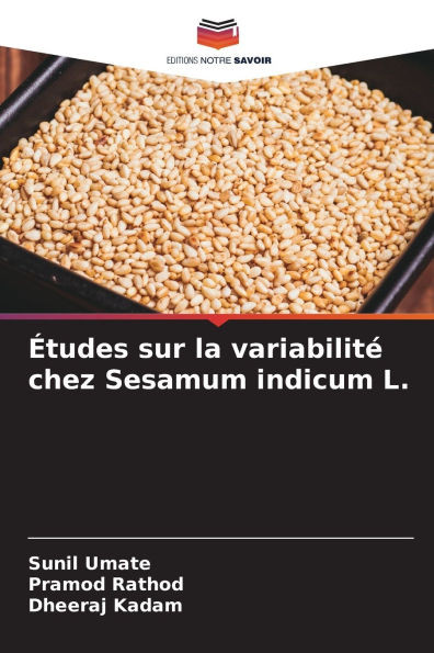 Ã‰tudes sur la variabilitÃ© chez Sesamum indicum L.