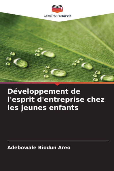 DÃ©veloppement de l'esprit d'entreprise chez les jeunes enfants