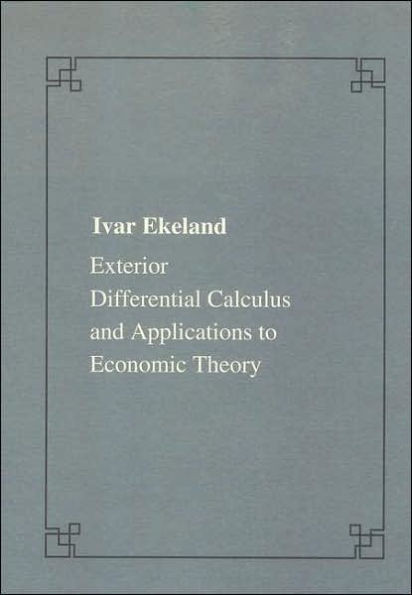 Exterior Differential Calculus and Applications to Economic Theory
