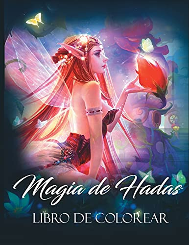 Magia De Hadas : Libro para Colorear de Fantasía