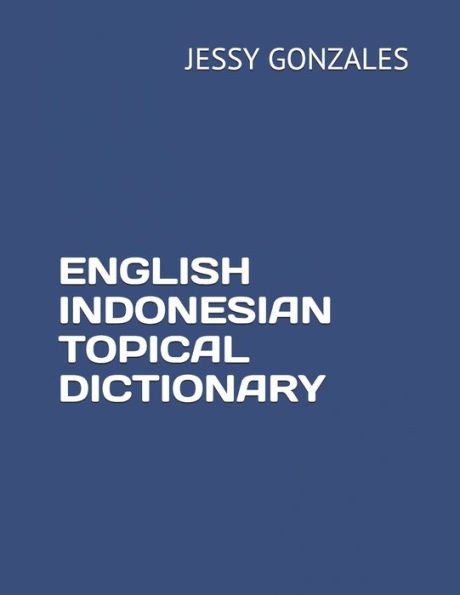 English Indonesian Topical Dictionary